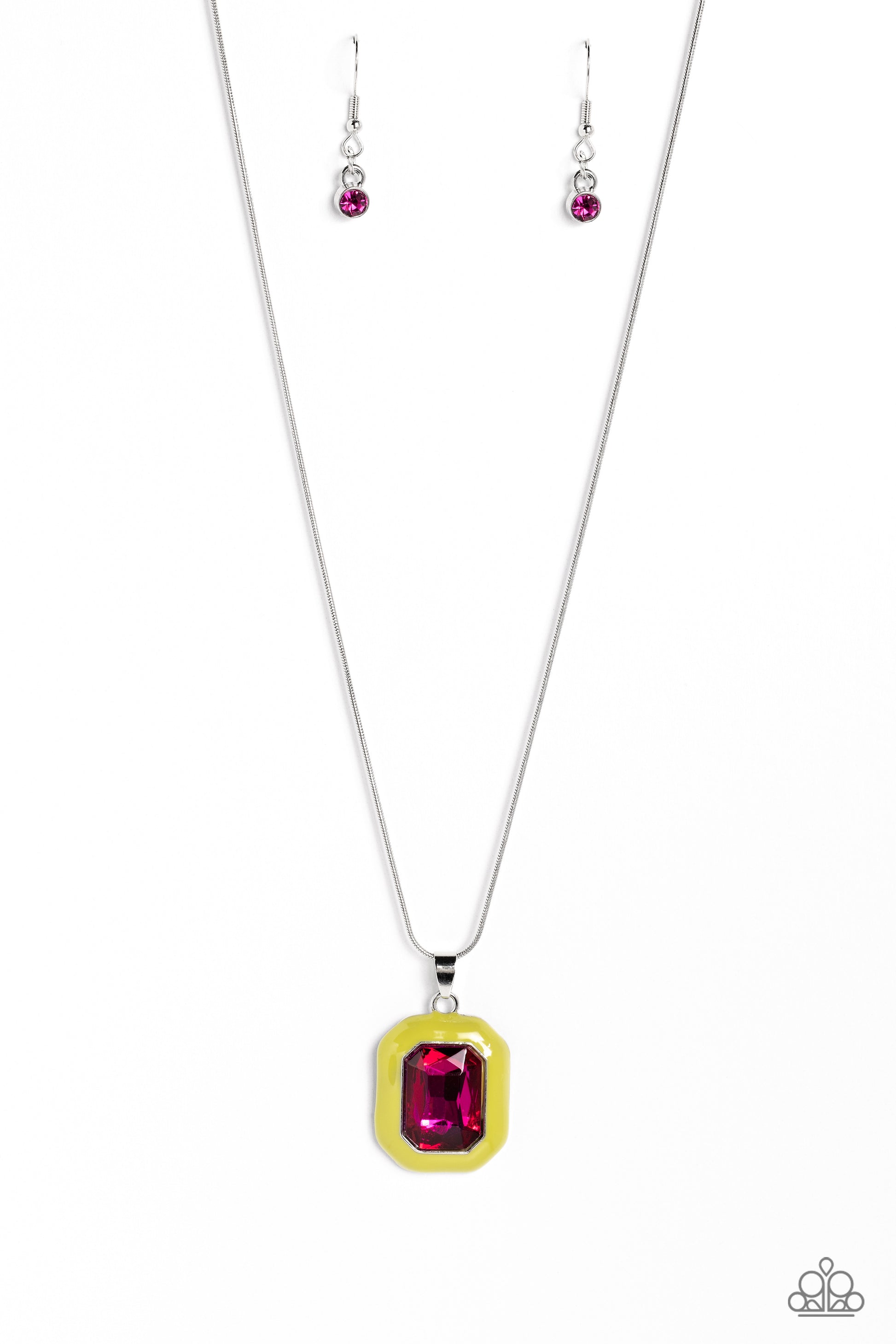 Emerald Energy - Multi Paparazzi Necklace