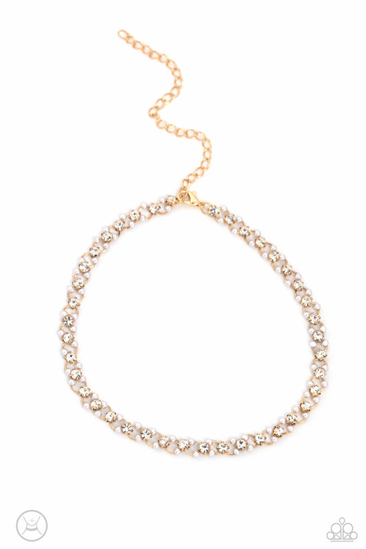 Classy Couture - Gold Choker Necklace