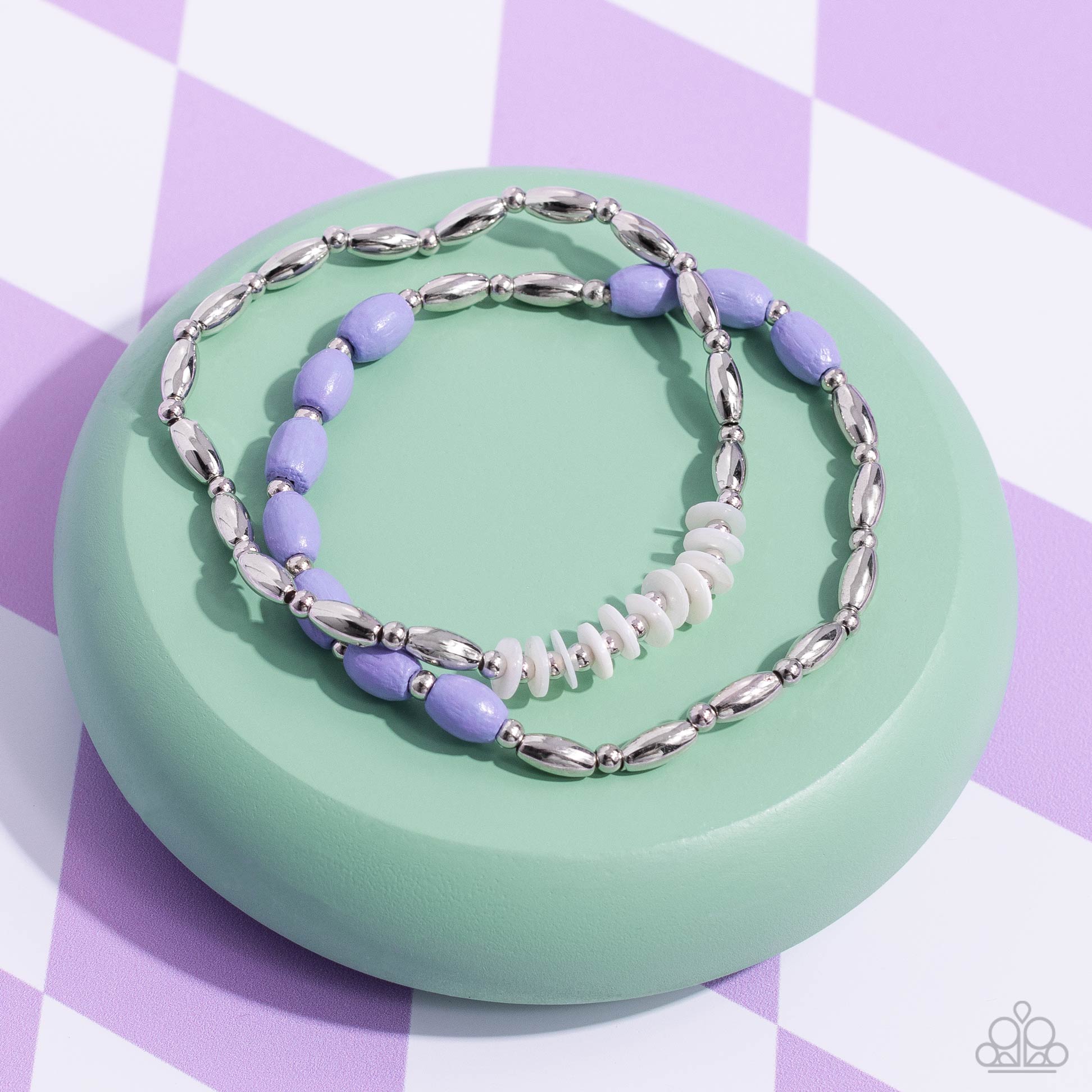 WOOD Luck - Purple Bracelet