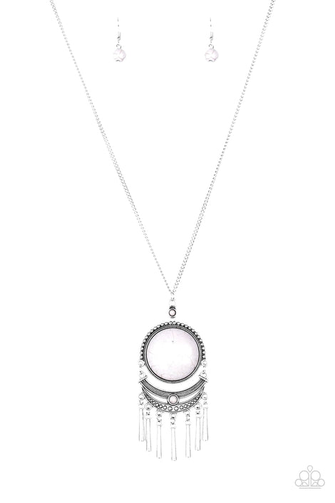 Rural Rustler White Paparazzi Necklace