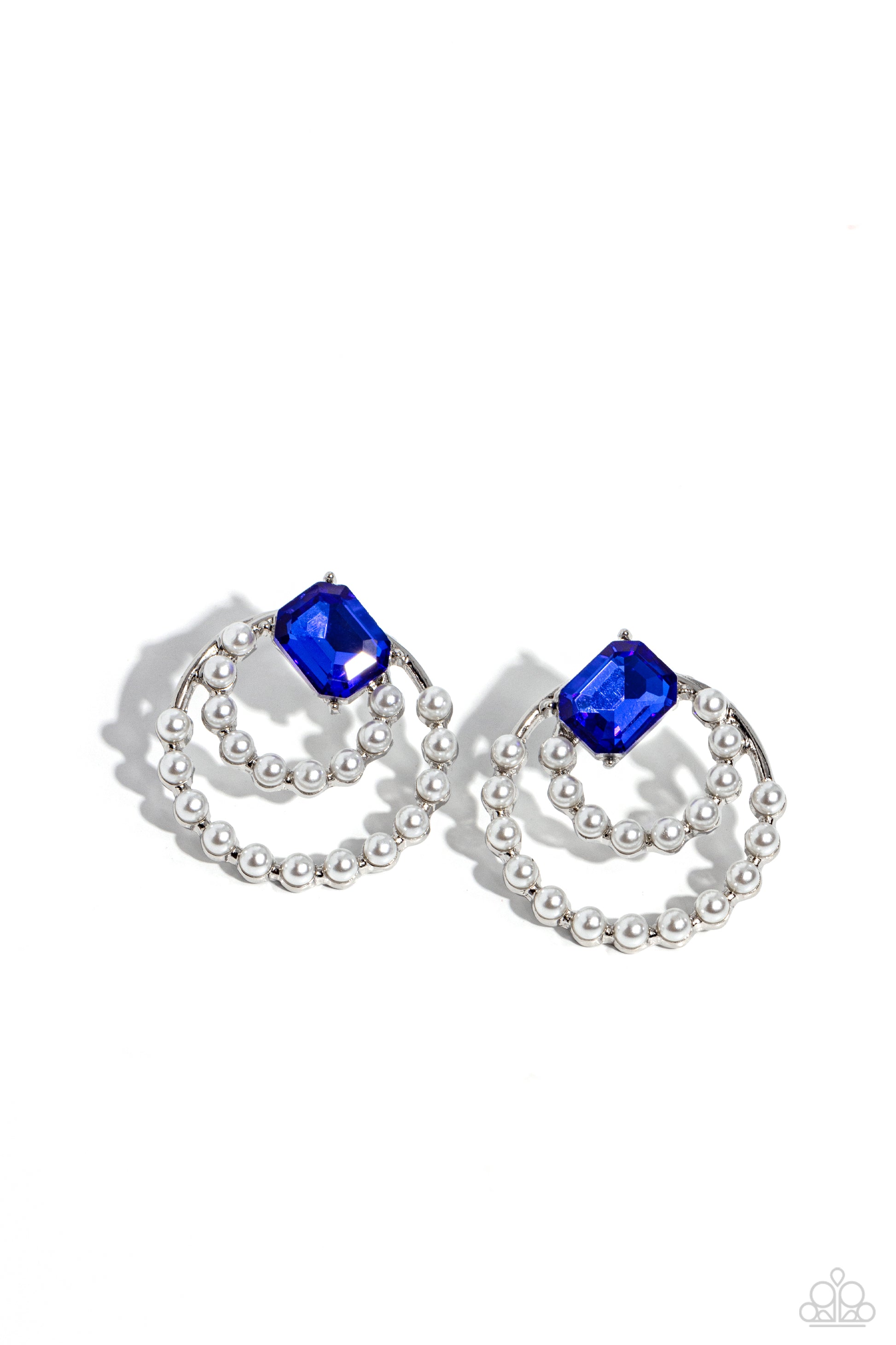 Double Standard - Blue Earrings