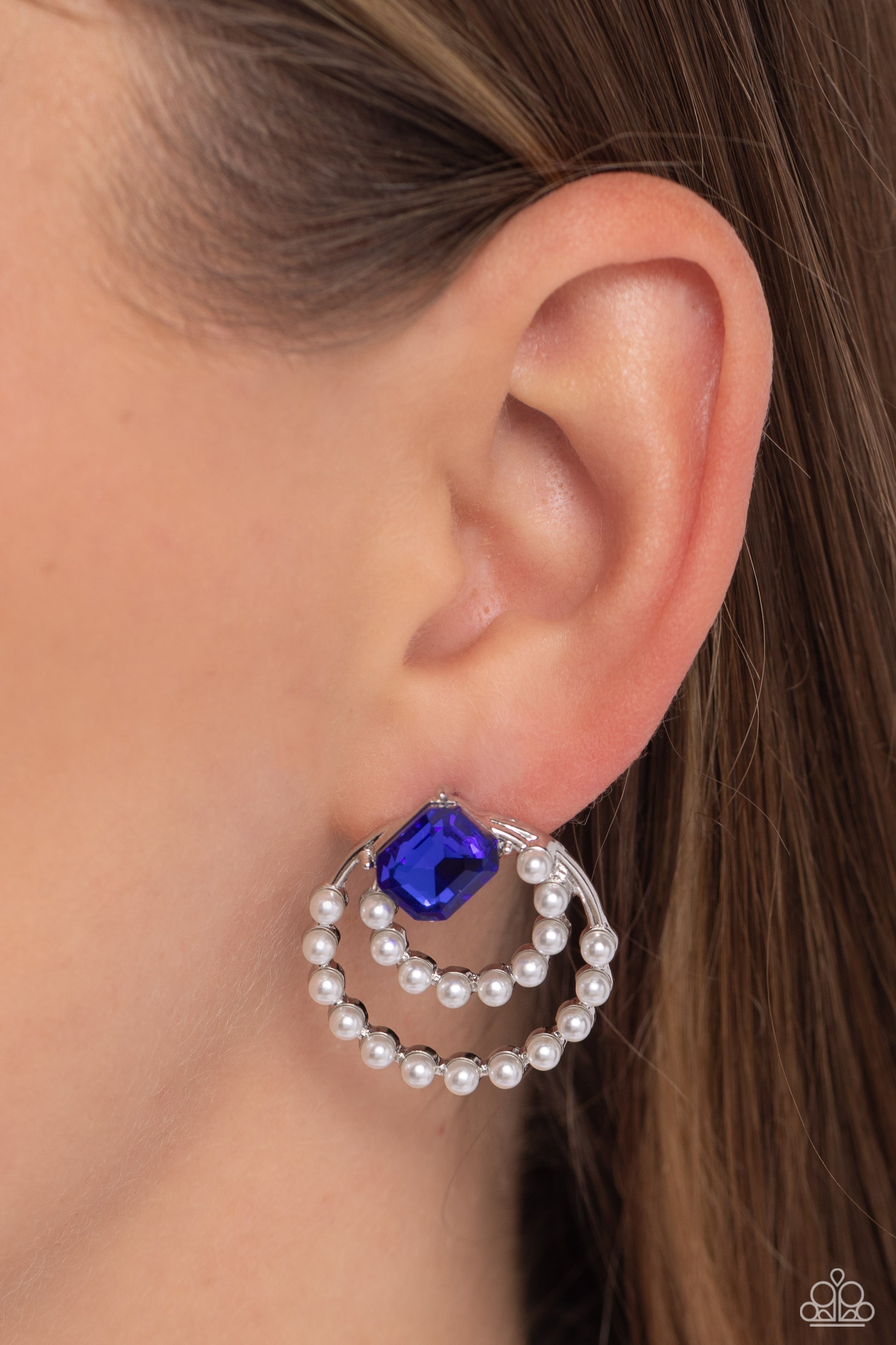 Double Standard - Blue Earrings