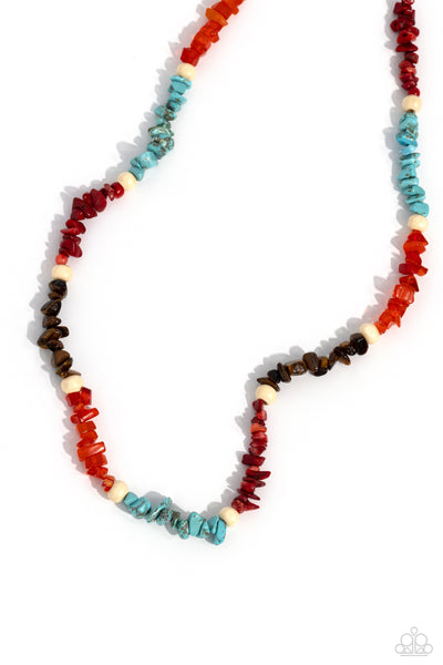 Soothing Stones - Red Necklace