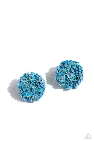 Corsage Character - Blue Earrings