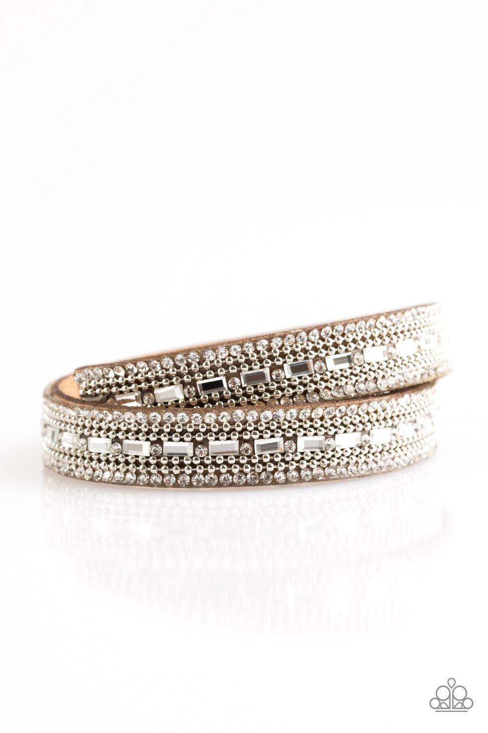 Shimmer and Sass - Brown Paparazzi Urban Bracelet