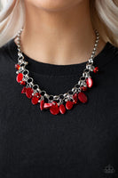 I Want To Sea The World-Red Paparazzi Necklace