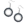 Wreathed In Radiance Blue Paparazzi Earrings