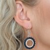 Wreathed In Radiance Blue Paparazzi Earrings