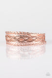 Straight Street - Rose Gold Paparazzi Bracelet