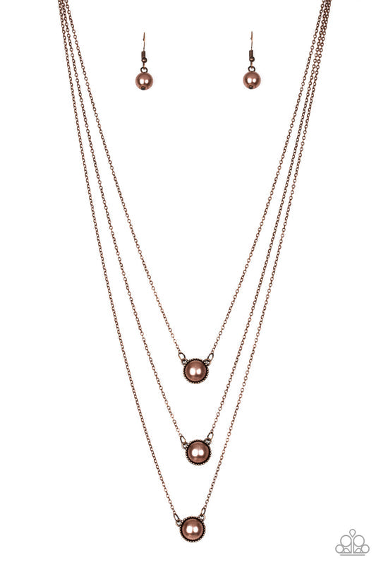 A Love For Luster - Copper Paparazzi Necklace