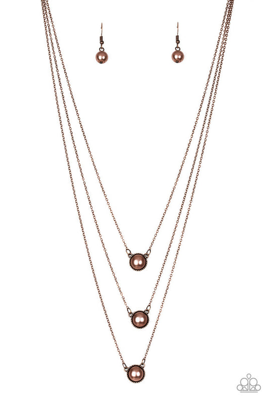 A Love For Luster - Copper Paparazzi Necklace