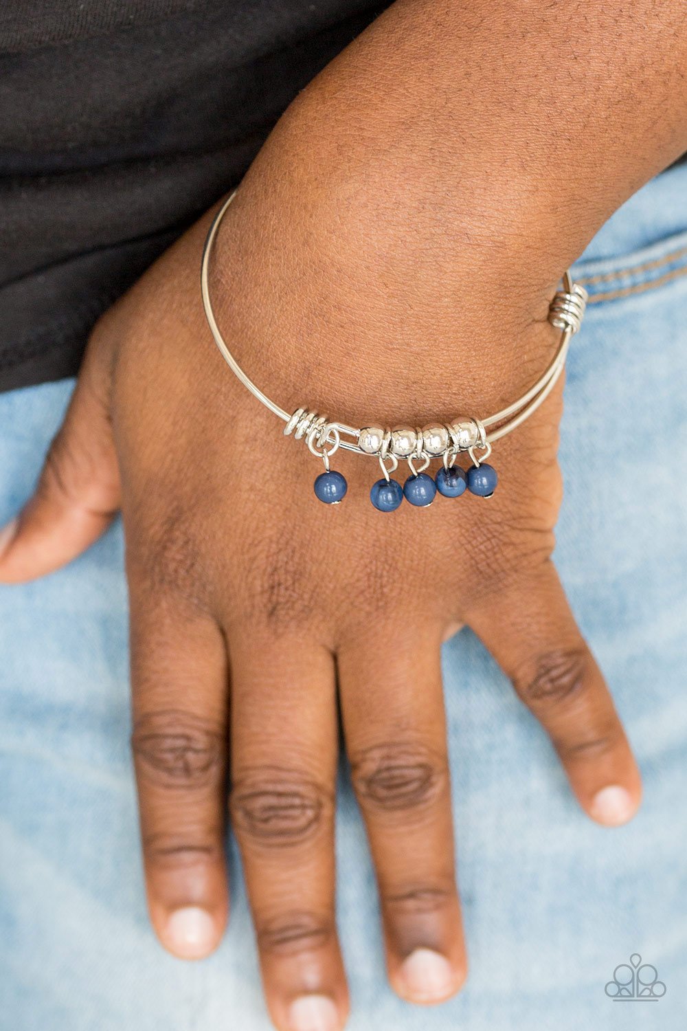 All Roads Lead to ROAM - Blue Paparazzi Bracelet