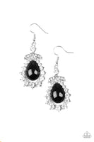 Paparazzi Award Winning Shimmer Black Earrings