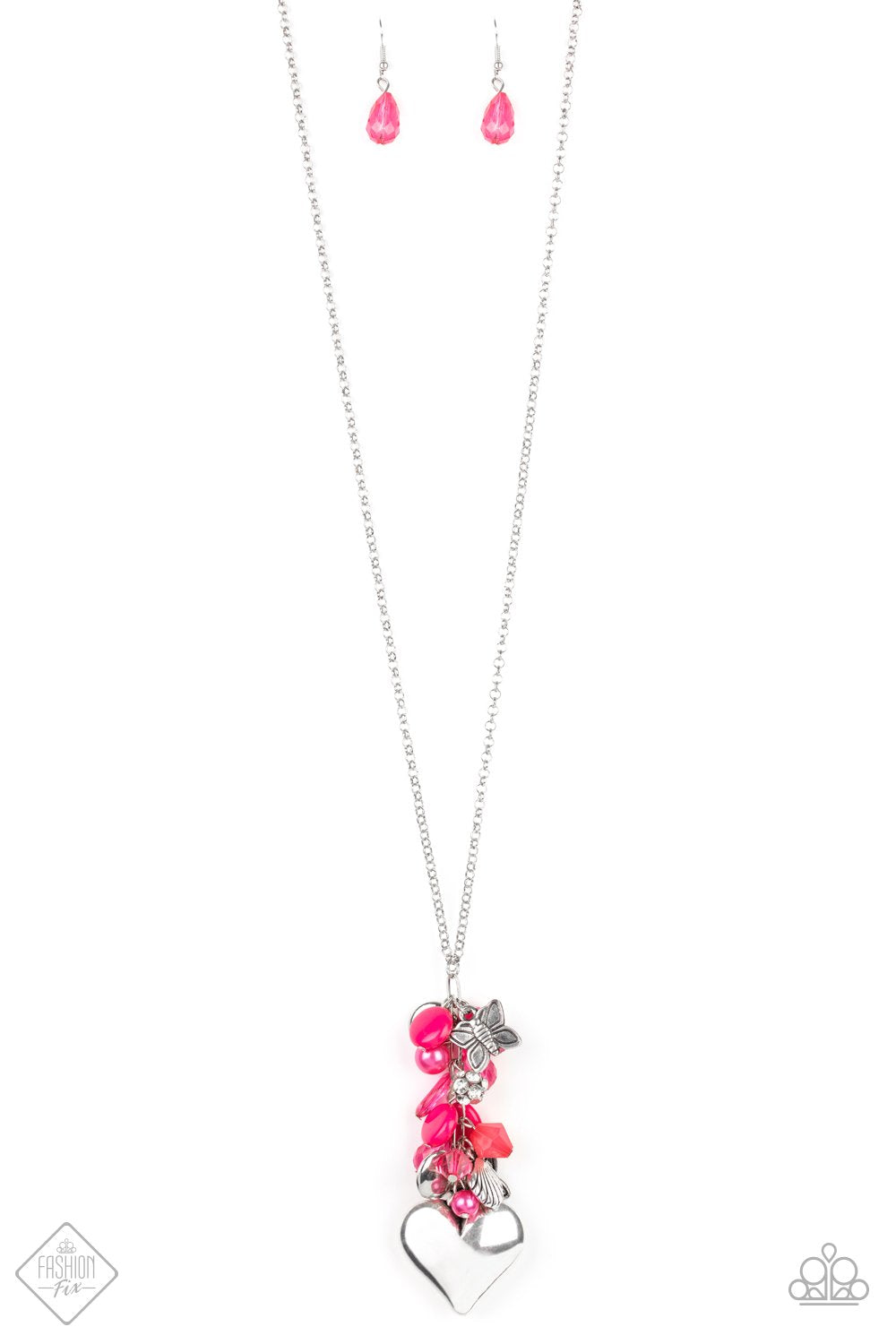 Beach Buzz Pink Paparazzi Necklace