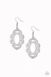 Mantras and Mandalas White Paparazzi Earrings