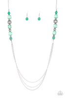 Native New Yorker - Green Paparazzi Necklace