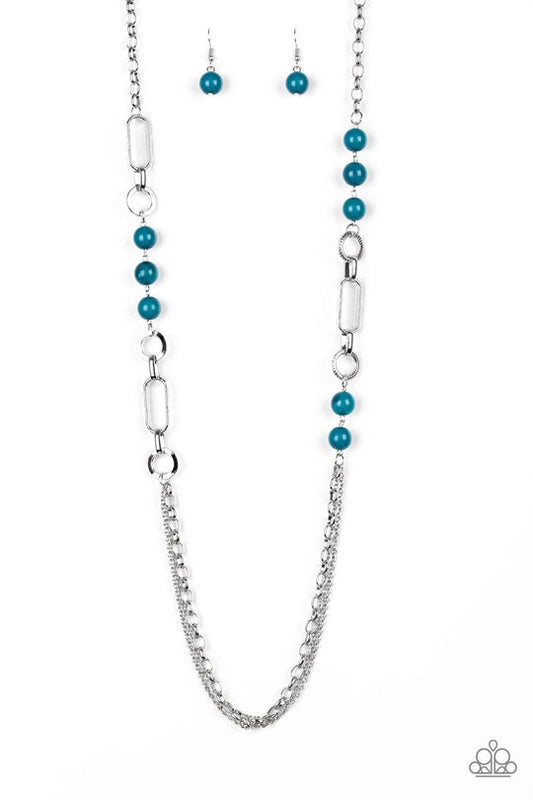 CACHE Me Out Blue Paparazzi Necklace