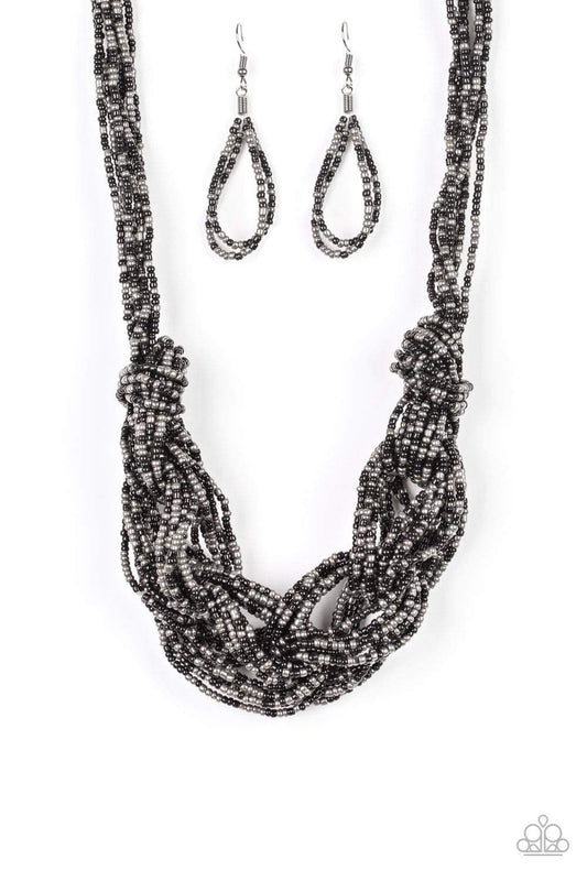 City Catwalk - Black Paparazzi Necklace