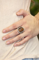 DEW Onto Others - Brown Paparazzi Ring