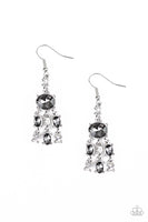 Paparazzi Demurely Divine Silver Earrings