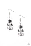 Paparazzi Demurely Divine Silver Earrings