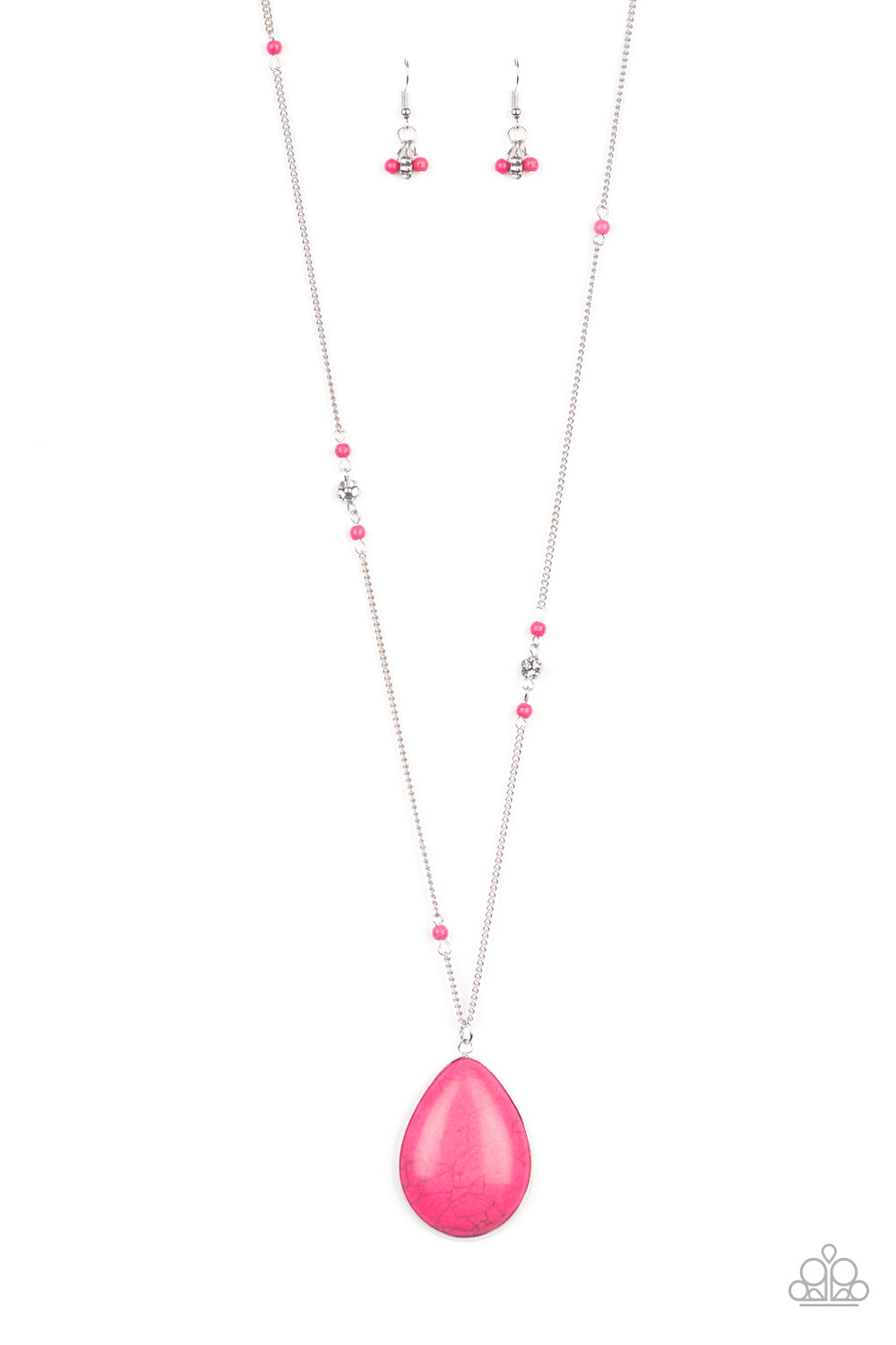 Desert Meadow Pink Paparazzi Necklace