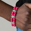 Daisy Debutante Pink Paparazzi Bracelet