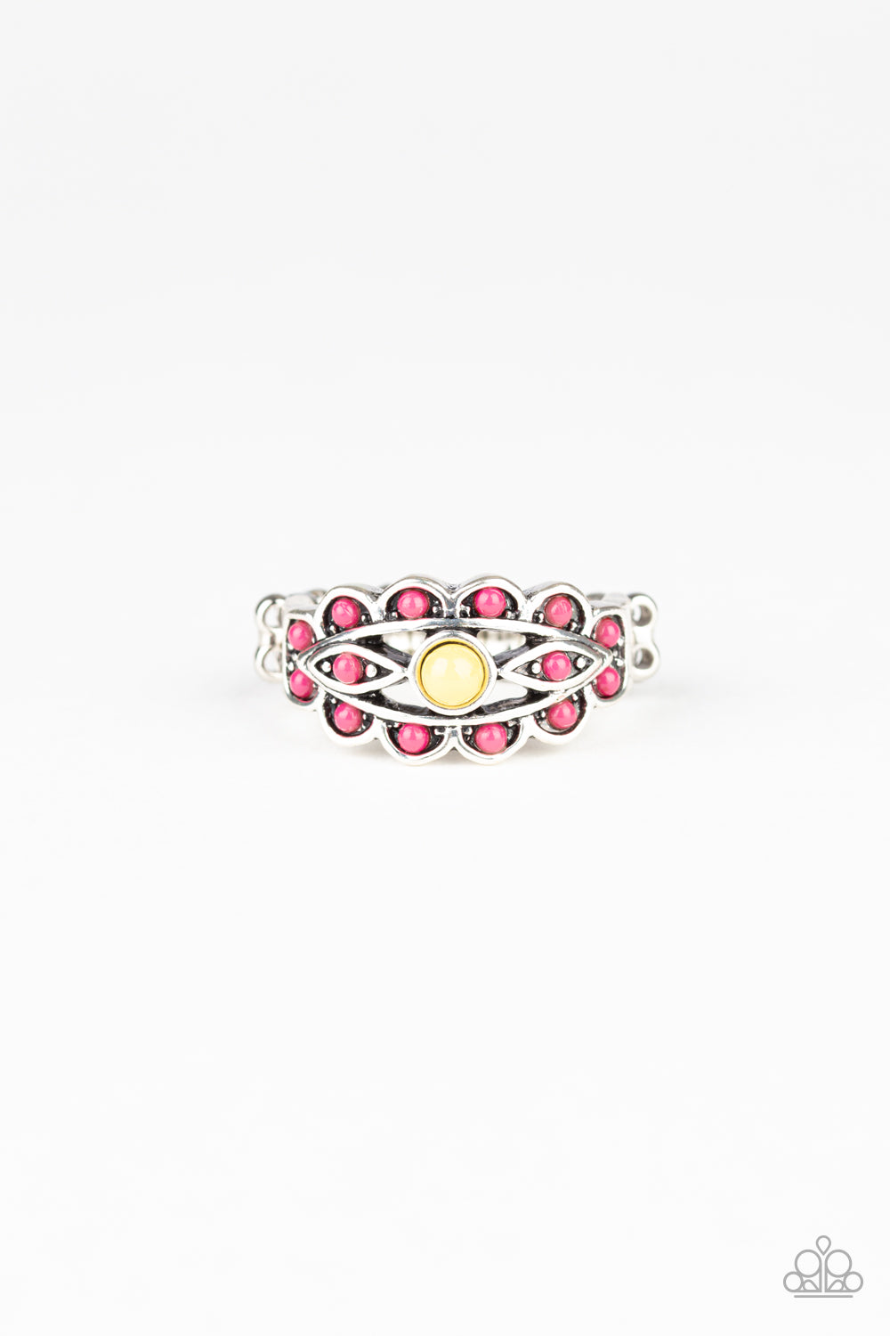 Totally Tangy Yellow Paparazzi Ring