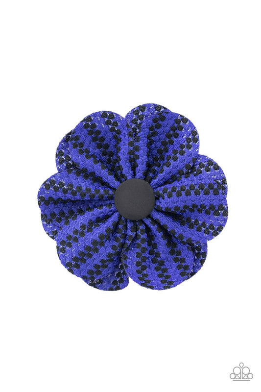 Paparazzi Electric Garden - Blue Hair Clip