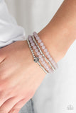Paparazzi Blooming Buttercups - Silver Stretch Bracelet