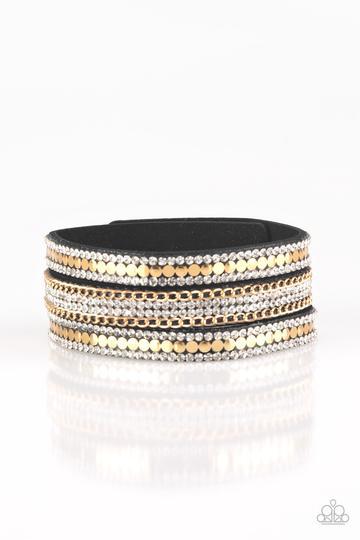 Fashion Fanatic - Gold Paparazzi Bracelet