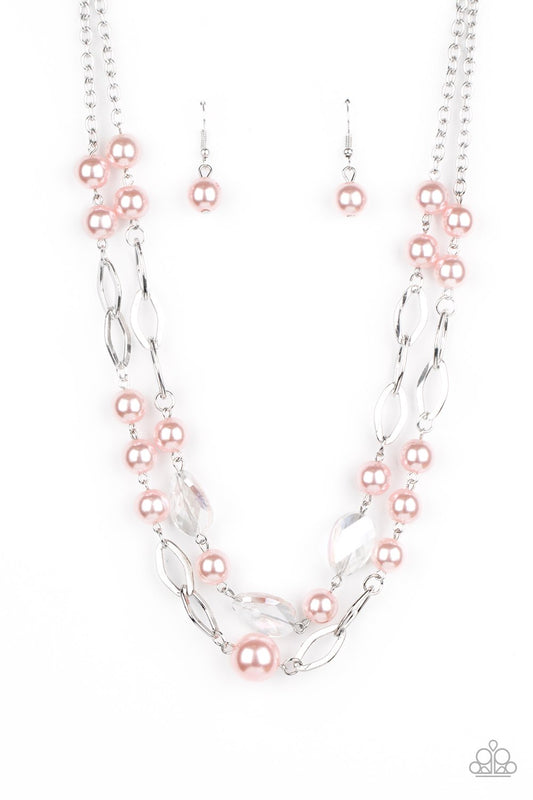 Fluent in Affluence Pink Paparazzi Necklace
