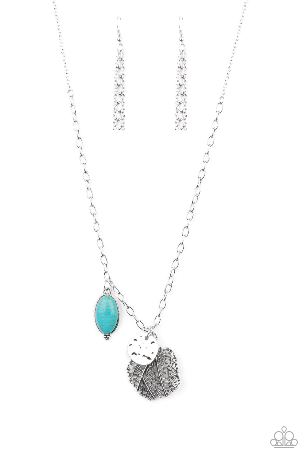 Free-Spirited Forager Blue Paparazzi Necklace