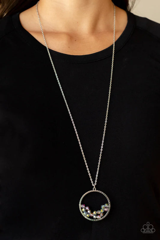 Galactic Glow - Multi Paparazzi Necklace