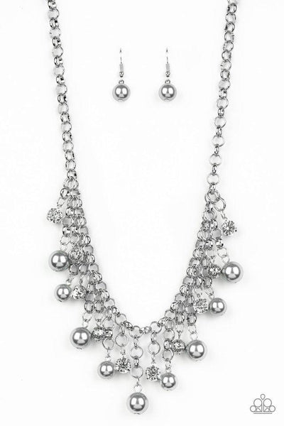 HEIR-Headed - Silver Paparazzi Necklace