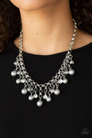 HEIR-Headed - Silver Paparazzi Necklace