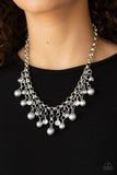 HEIR-Headed - Silver Paparazzi Necklace
