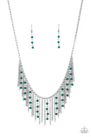 Harlem Hideaway Green Paparazzi Necklace