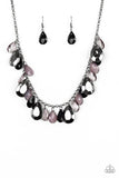 Hurricane Season - Black Paparazzi Necklace