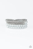 Industrial Incognito Silver Paparazzi Bracelet