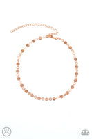 Paparazzi Inner Spotlight Rose Gold Choker Necklace