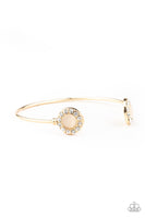Paparazzi Instant Illumination - Gold Cuff Bracelet