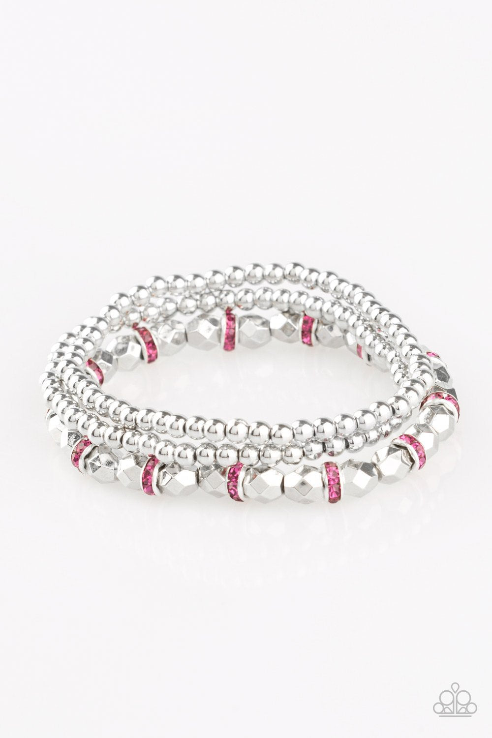 Let There BEAM Light - Pink Paparazzi Bracelet