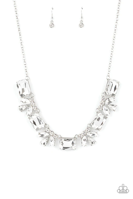 Long Live Sparkle - White Paparazzi Necklace
