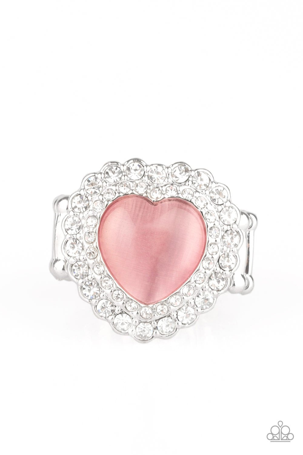 Lovely Luster Pink Paparazzi Rings