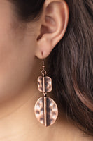 Lure Allure - Copper Paparazzi Earrings