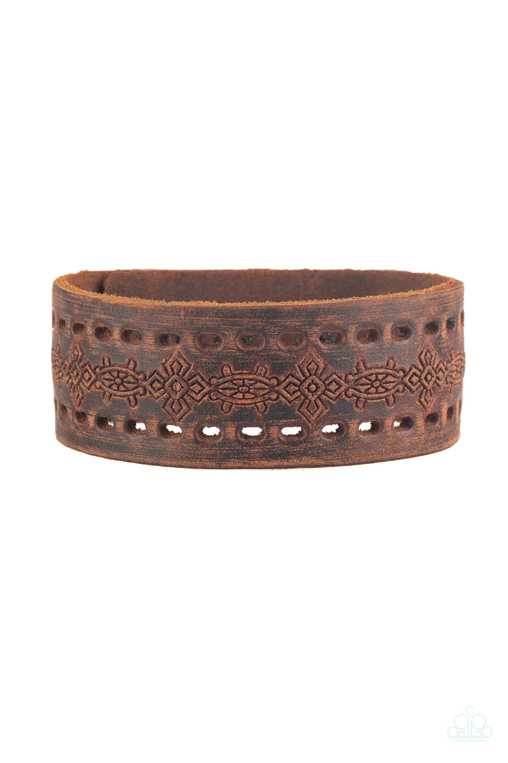 Make the West of It Brown Paparazzi Urban Bracelet