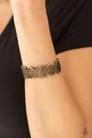 Paparazzi Mandala Mixer Brass Hinged Bracelet