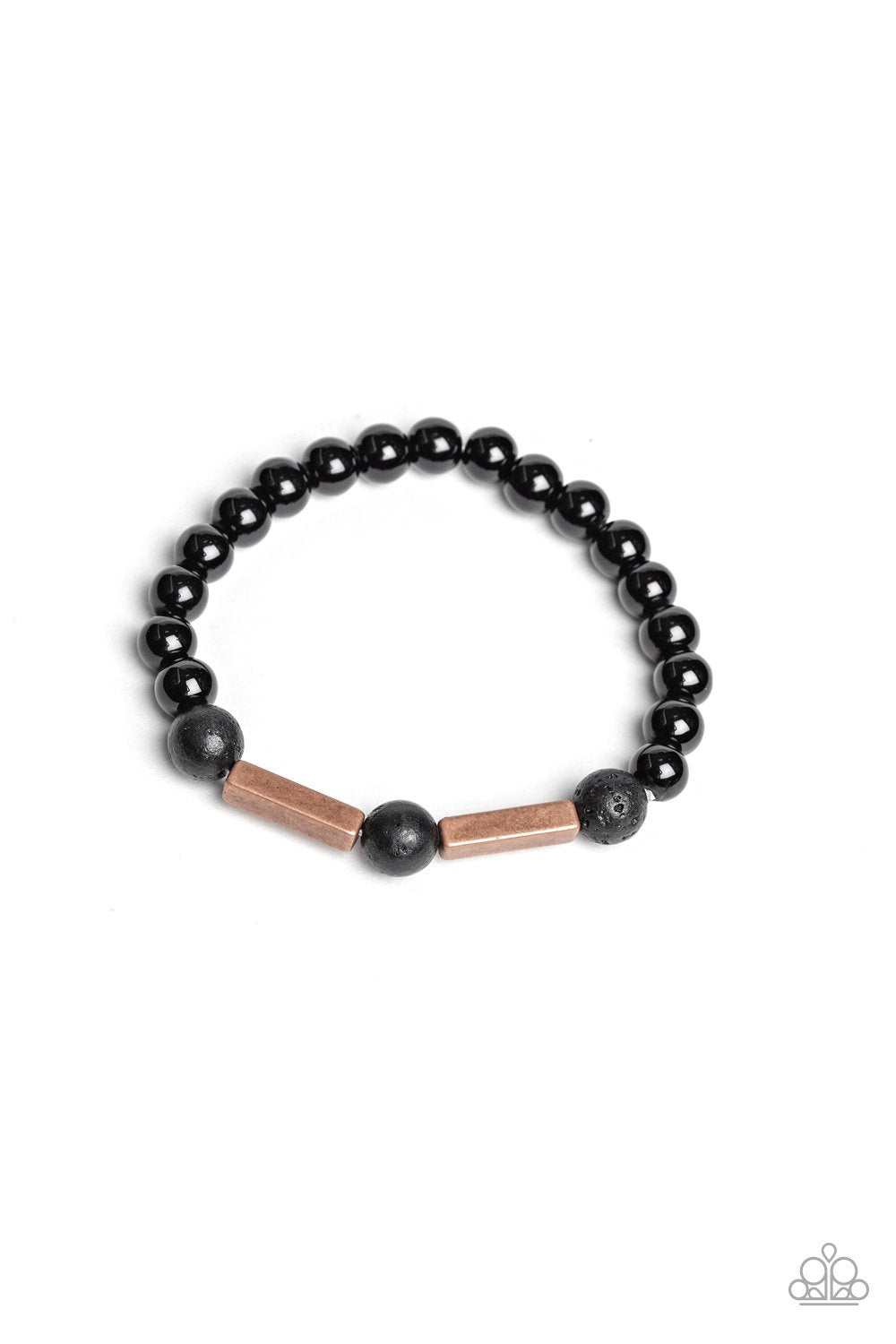 Metro Meditation - Copper Urban Paparazzi Bracelet