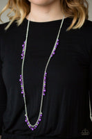 Miami Mojito Purple Paparazzi Necklace